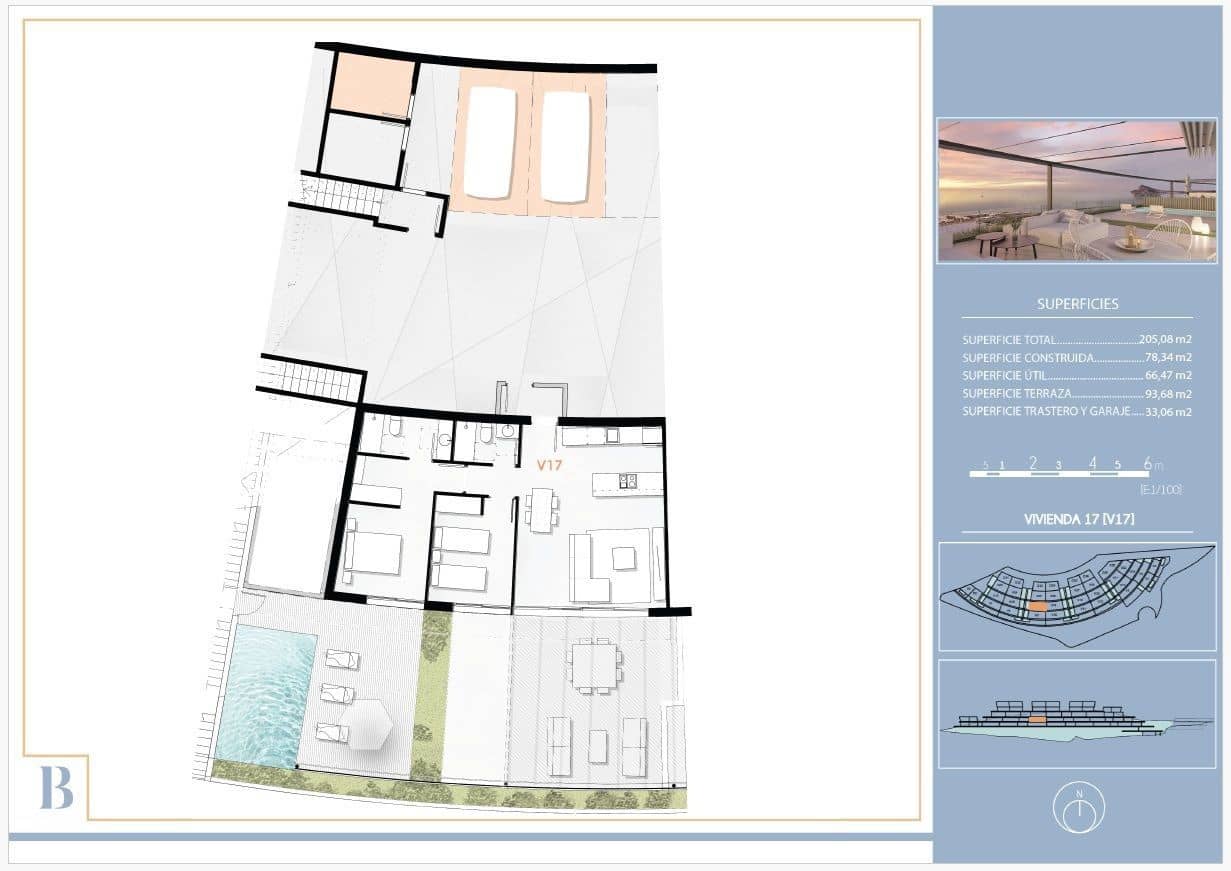 2 bedroom Apartment for sale in Calpe / Calp with pool garage - € 475,000 (Ref: 9173224)
