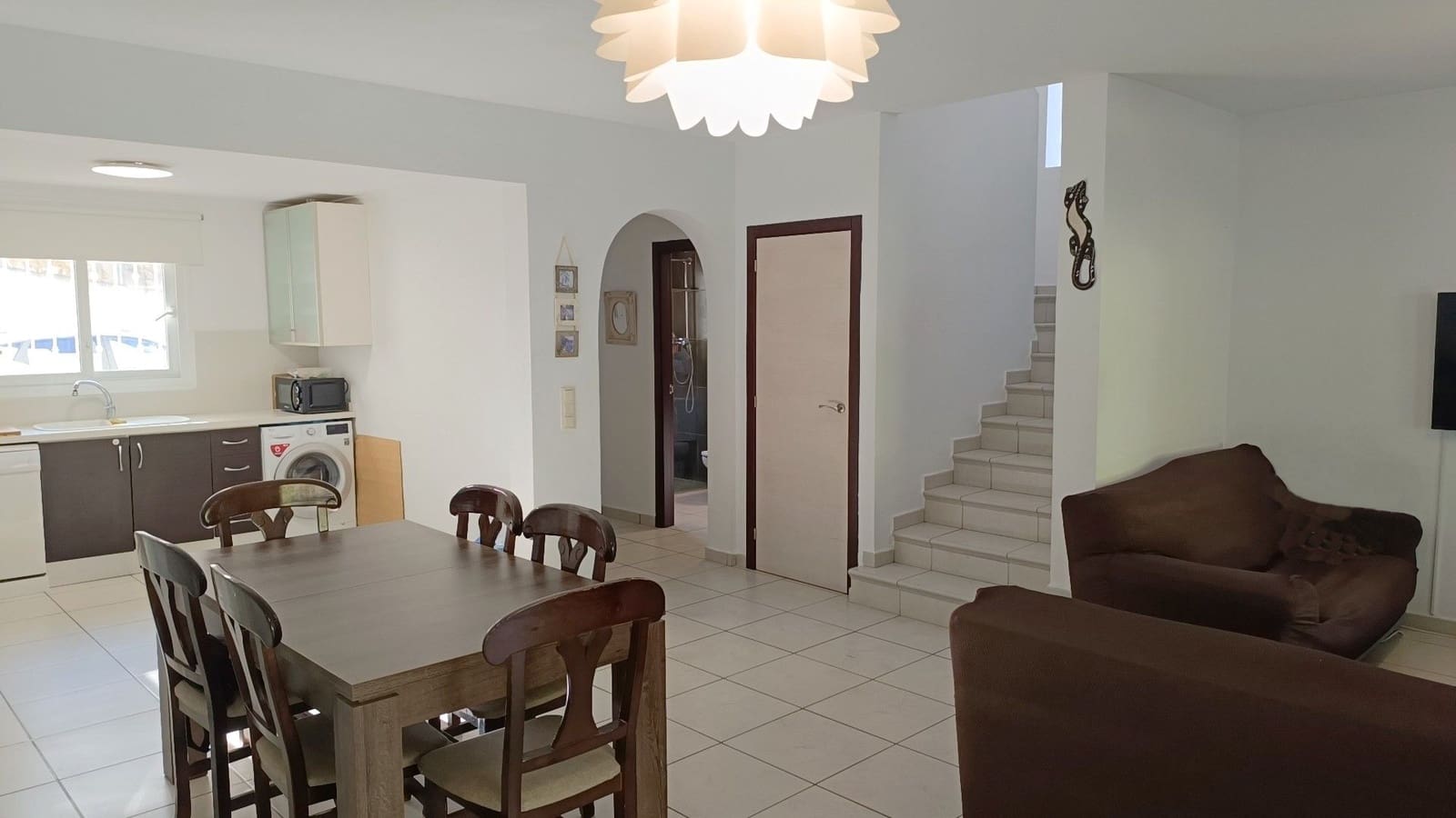3 soveværelse Semi-Rækkehus til salg i Calpe / Calp med swimmingpool garage - € 375.000 (Ref: 9540845)