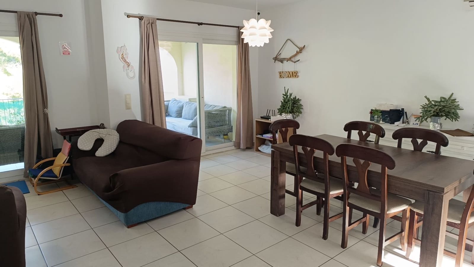 3 soveværelse Semi-Rækkehus til salg i Calpe / Calp med swimmingpool garage - € 375.000 (Ref: 9540845)