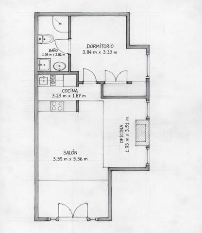 1 camera da letto Villetta Bifamiliare in vendita in Moraira, Teulada-Moraira con piscina garage - 210.000 € (Rif: 9682380)