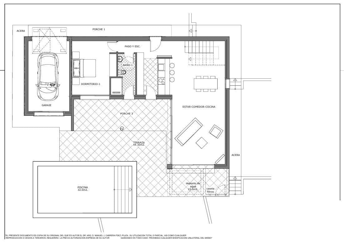 3 Zimmer Villa zu verkaufen in Calpe / Calp mit Pool Garage - 950.000 € (Ref: 9842630)