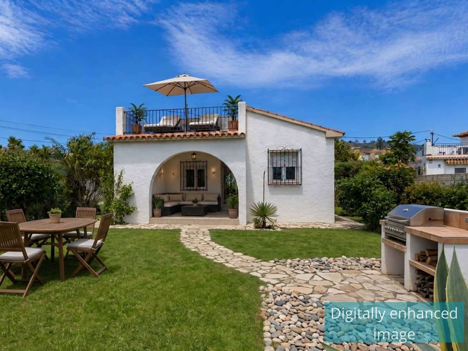 2 sovrum Villa till salu i Calpe / Calp med garage - 349 000 € (Ref: 9907135)