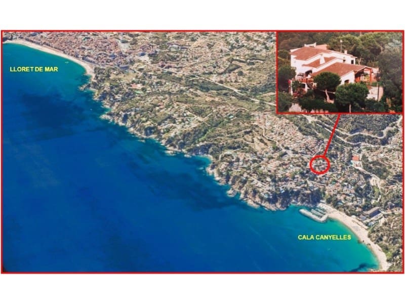 8 sovrum Villa till salu i Lloret de Mar - 310 000 € (Ref: 7694927)