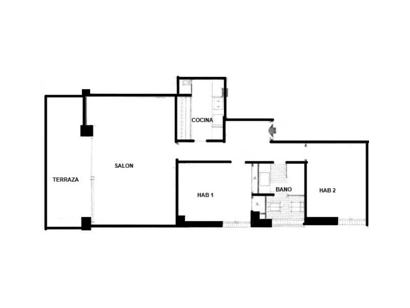 2 quarto Penthouse para arrendar em Lloret de Mar - 725 € (Ref: 9499019)