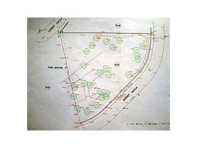 Byggegrund til salg i Urbanitzacions del Nord, Lloret de Mar - € 100.000 (Ref: 9861728)