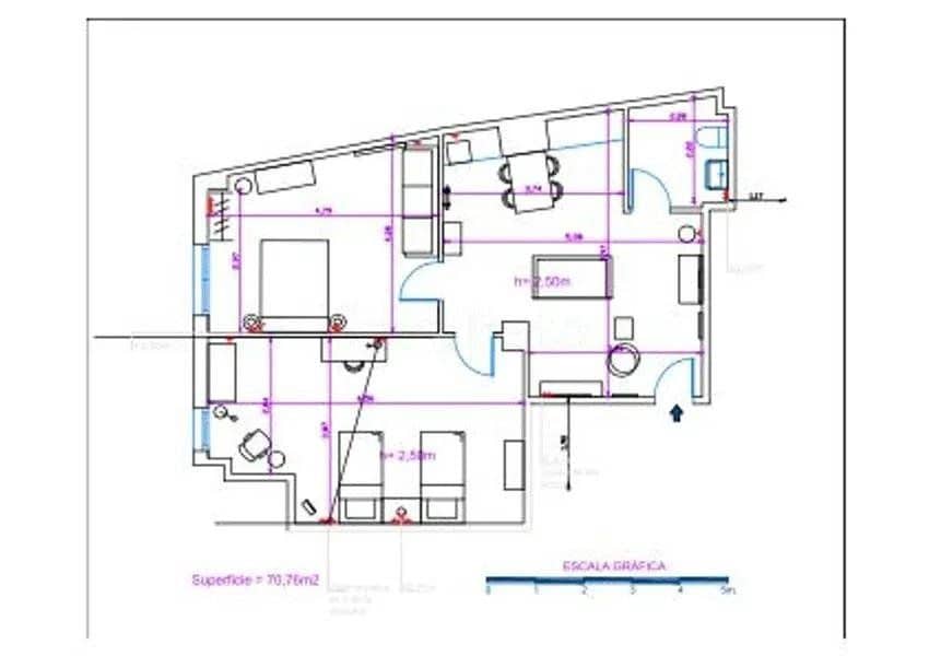 2 chambre Appartement à vendre à Valence ville - 185 000 € (Ref: 9413069)