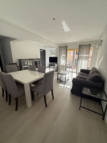 3 slaapkamer Flat te huur in En Corts, Valencia stad - € 1.400 (Ref: 9443054)