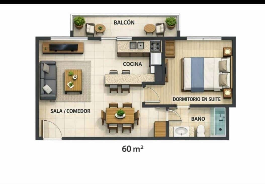 1 bedroom Flat for sale in Valencia city with garage - € 230,000 (Ref: 9532119)