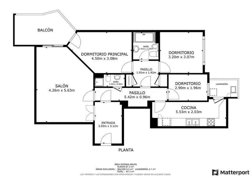 5 slaapkamer Flat te koop in Valencia stad met garage - € 466.000 (Ref: 9533750)