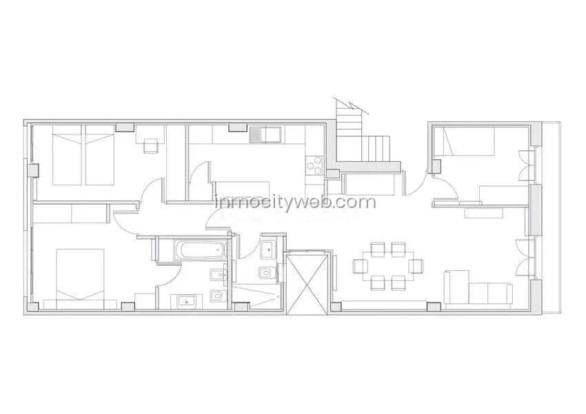 3 Zimmer Wohnung zu verkaufen in Valencia Stadt - 485.000 € (Ref: 9543647)