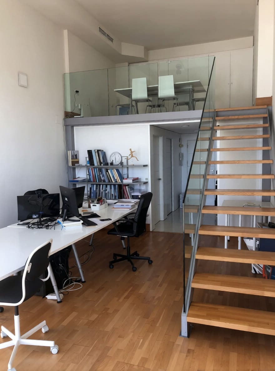 1 camera da letto Ufficio da affittare in Valencia citta con garage - 925 € (Rif: 9599561)