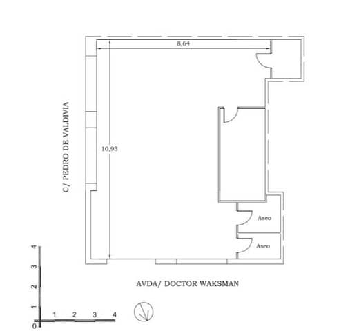 1 soverom Kommersiell til salgs i Russafa, Valencia by - € 210 000 (Ref: 9608092)