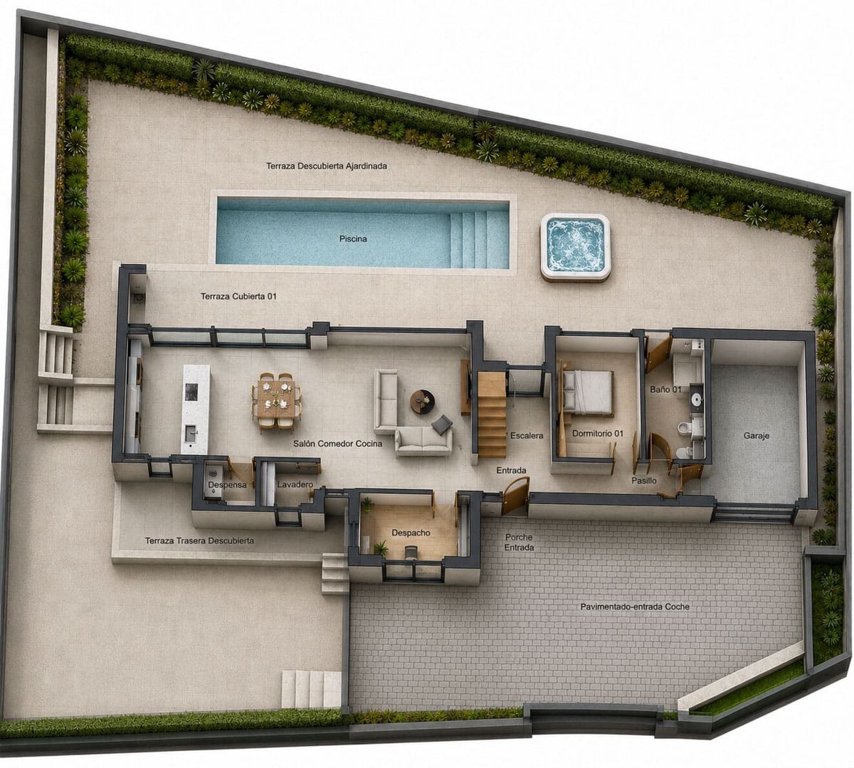 4 sovrum Villa till salu i Calpe / Calp med pool garage - 2 290 000 € (Ref: 10118263)