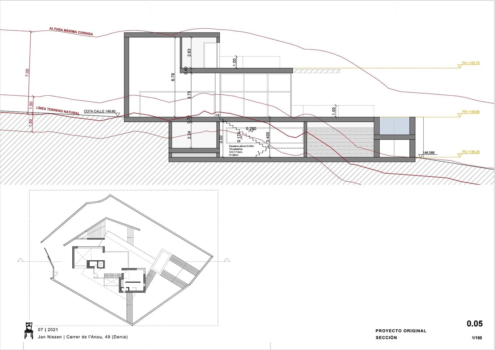 Byggetomt til salgs i Denia - € 455 000 (Ref: 10118319)