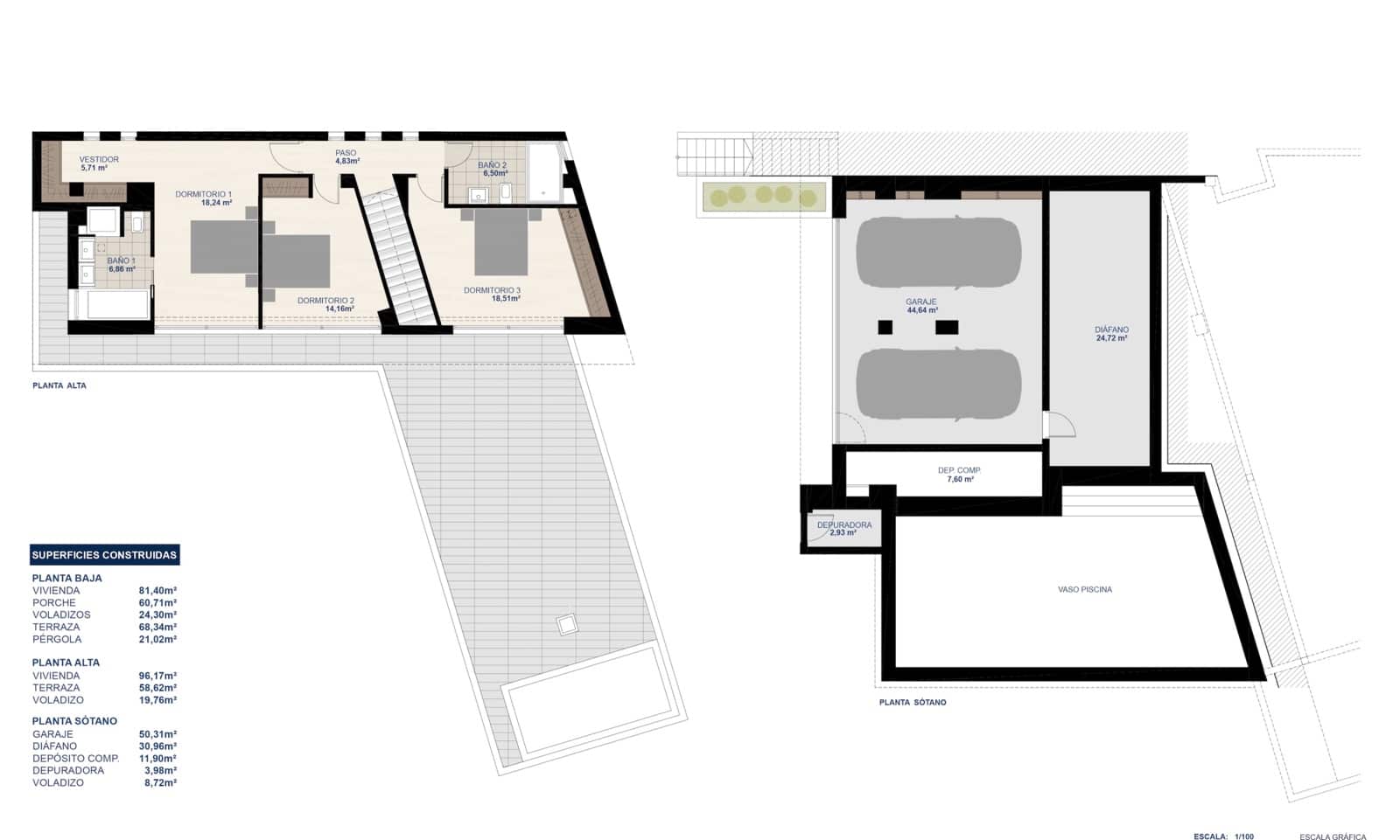 3 camera da letto Villa in vendita in Javea / Xabia con piscina garage - 1.620.000 € (Rif: 10118327)