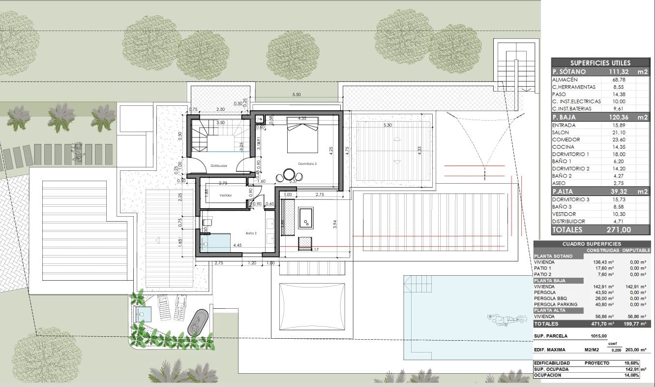 3 soverom Villa til salgs i Javea / Xabia med svømmebasseng - € 1 749 000 (Ref: 10118340)