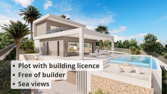 Bouwgrond te koop in Cap Martí - El Tossalet - Pinomar, Javea / Xàbia - € 325.000 (Ref: 8744746)