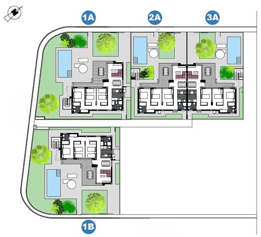 3 soverom Villa til salgs i Els Poblets med svømmebasseng garasje - € 415 000 (Ref: 8886975)