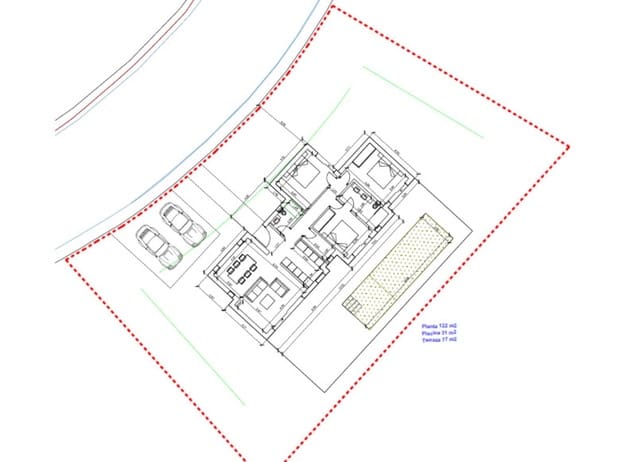 3 slaapkamer Villa te koop in Pedreguer met zwembad garage - € 625.000 (Ref: 9034919)