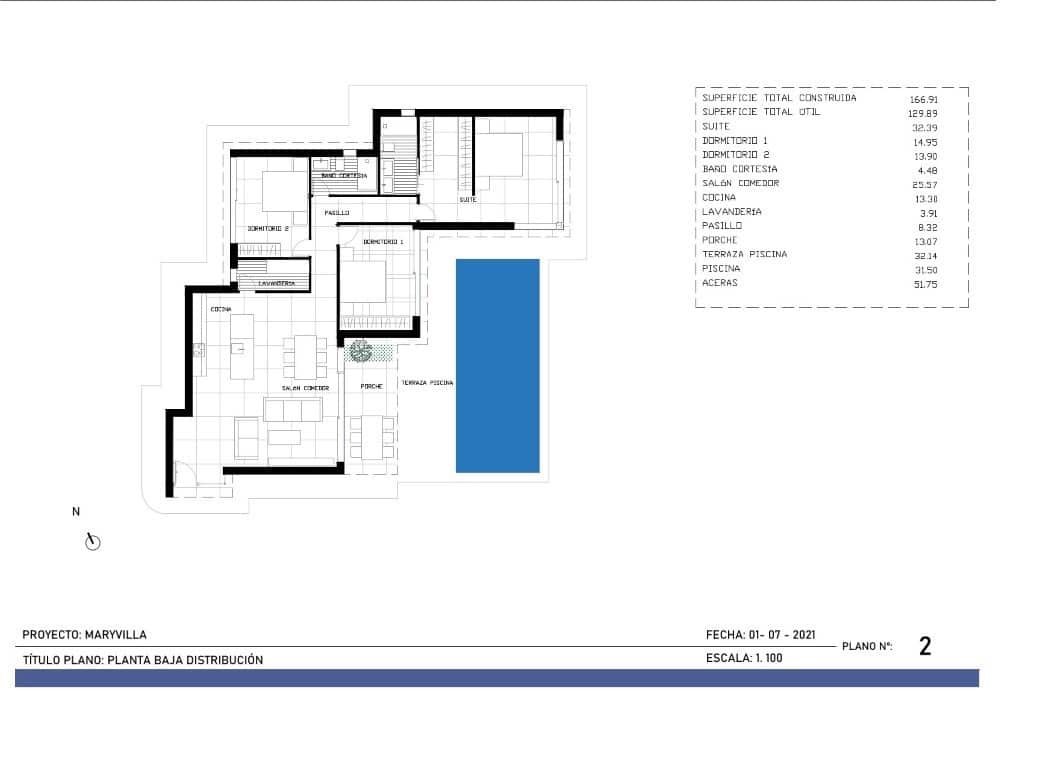 3 chambre Villa/Maison à vendre à Calpe / Calp avec piscine - 1 185 000 € (Ref: 9034948)