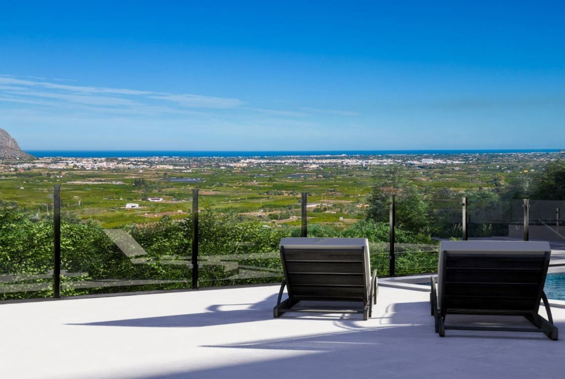 3 makuuhuone Huvila myytävänä paikassa Pedreguer mukana uima-altaan 
autotalli - 529 000 € (Ref: 9267798)