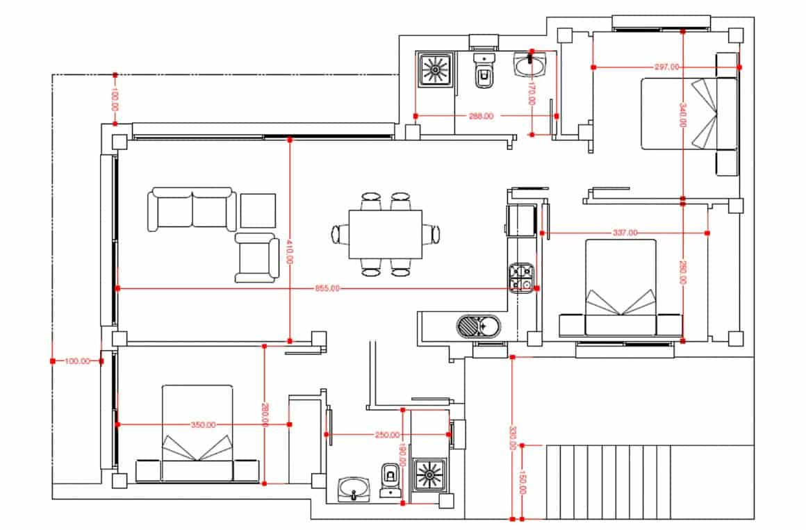 3 makuuhuone Huvila myytävänä paikassa Pedreguer mukana uima-altaan 
autotalli - 529 000 € (Ref: 9267798)