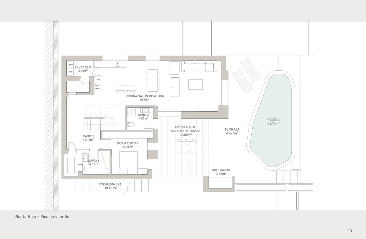 4 soveværelse Villa til salg i Benissa med swimmingpool - € 1.150.000 (Ref: 9558103)
