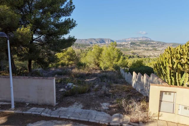 Tontti myytävänä paikassa Benimeit - Tabaira, Teulada-Moraira - 350 000 € (Ref: 9558161)