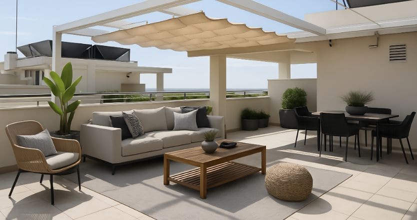 3 Zimmer Penthouse zu verkaufen in Piles mit Pool - 233.000 € (Ref: 9759407)