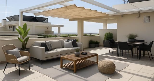 3 chambre Penthouse à vendre à Piles avec piscine - 233 000 € (Ref: 9759407)