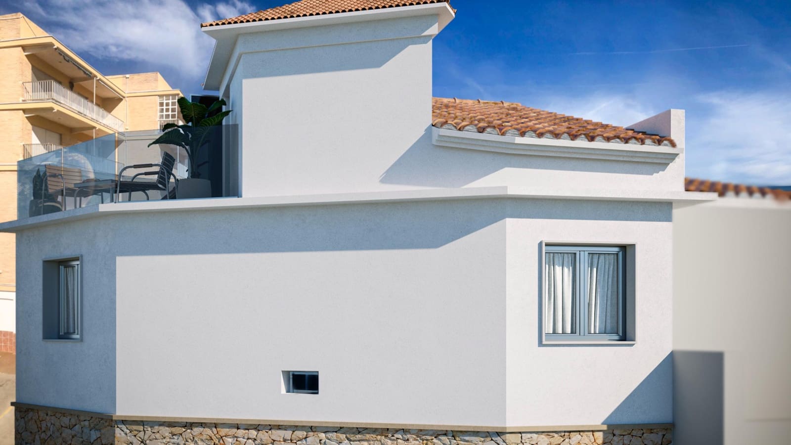 4 slaapkamer Rijtjeshuis te koop in Denia met garage - € 330.000 (Ref: 9860795)
