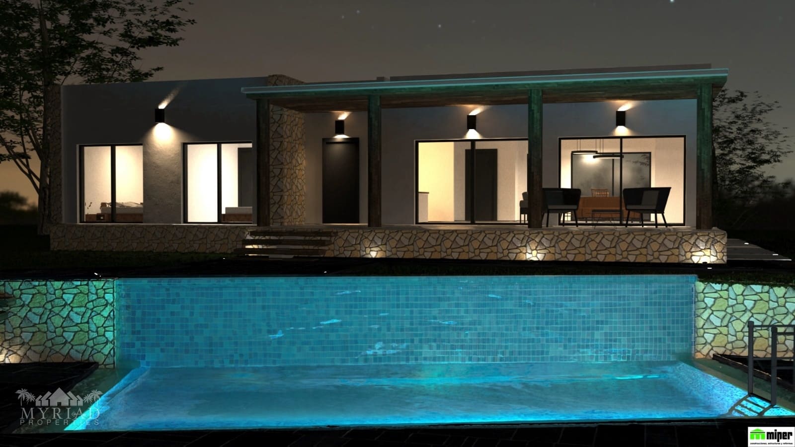 3 bedroom Villa for sale in Pinoso with pool garage - € 389,000 (Ref: 9516452)
