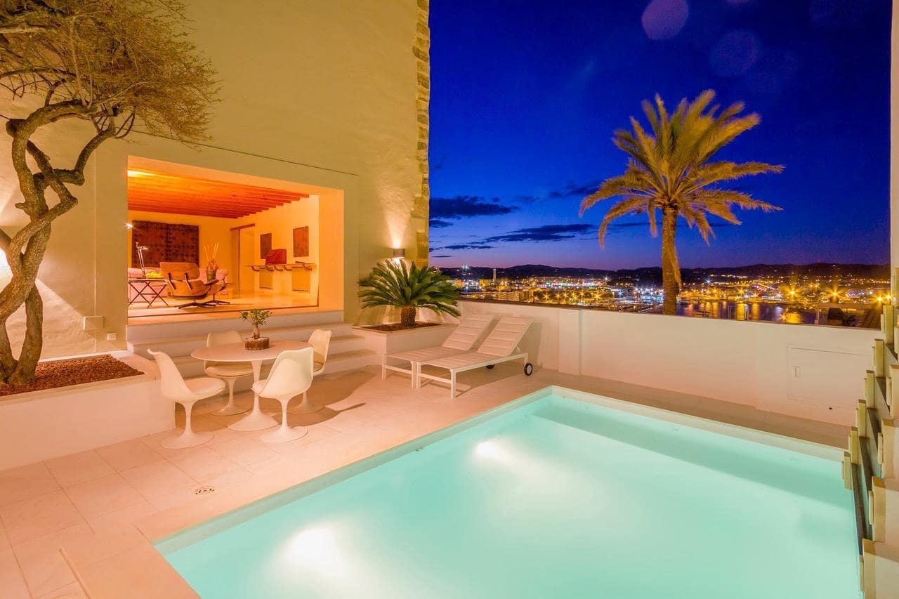 5 chambre Maison de Ville à vendre à Ibiza ville avec piscine garage - 6 500 000 € (Ref: 8070518)