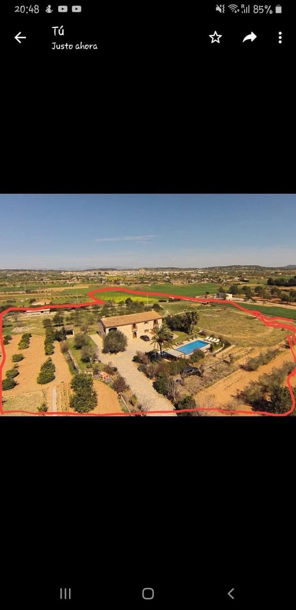 7 soveværelse Finca/Landehus til salg i Porreres med swimmingpool garage - € 1.800.000 (Ref: 8476232)