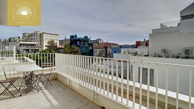 5 Zimmer Penthouse zu verkaufen in El Terreno, Palma de Mallorca mit Pool - 1.290.000 € (Ref: 8633073)