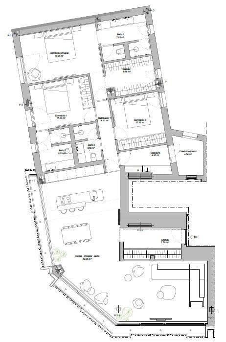3 soveværelse Lejlighed til salg i Palma de Mallorca med swimmingpool garage - € 1.950.000 (Ref: 9096037)