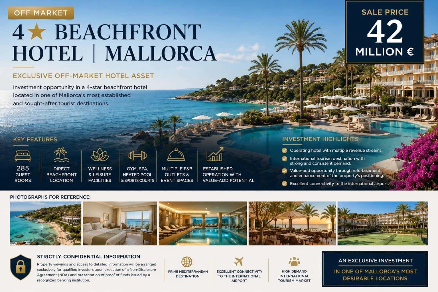 Hotel para venda em Santa Margalida com piscina - 35 000 000 € (Ref: 9162228)