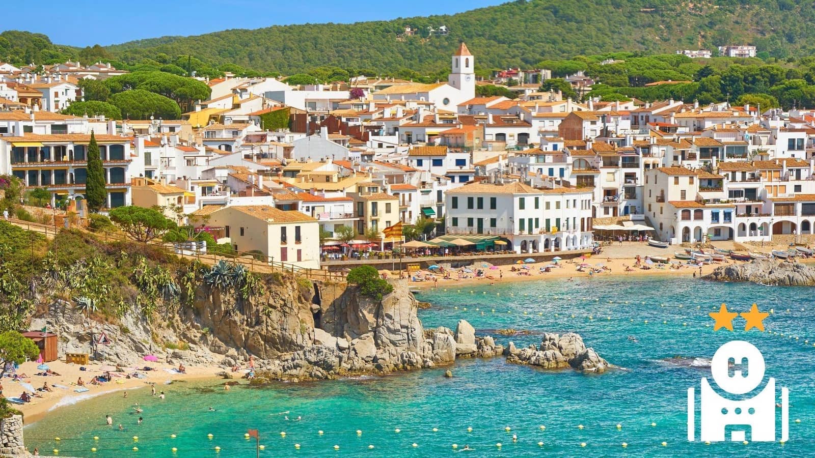 125 soveværelse Hotel til salg i Calella med swimmingpool - € 4.000.000 (Ref: 9191025)