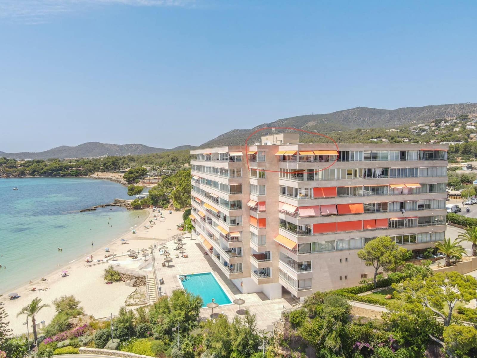 3 sovrum Lägenhet till salu i Portals Nous med pool - 1 200 000 € (Ref: 9200911)