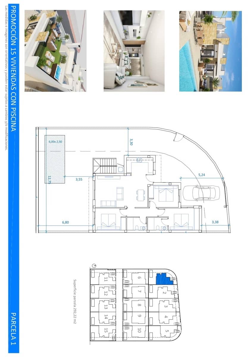 3 bedroom Villa for sale in San Fulgencio - € 392,000 (Ref: 9337987)