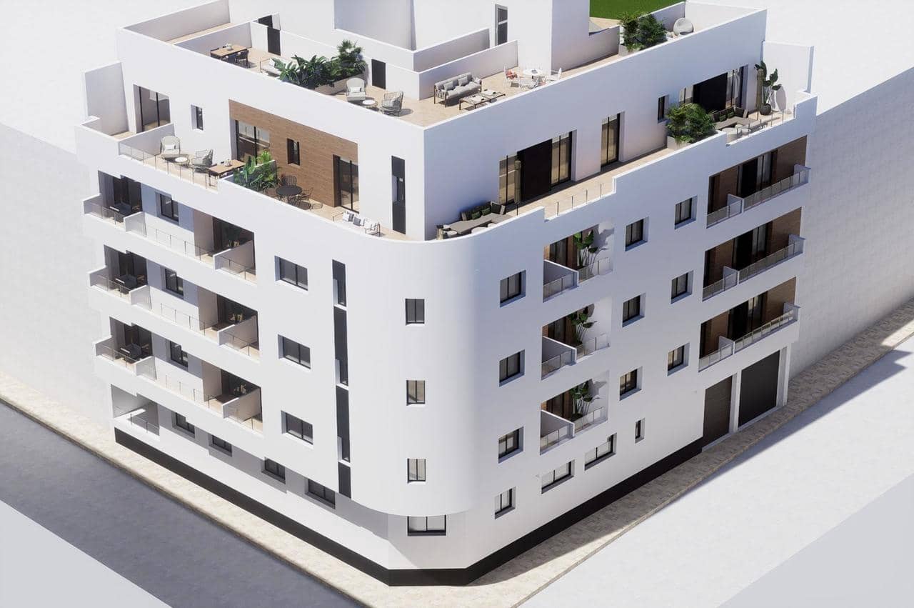 1 soveværelse Lejlighed til salg i Torrevieja med garage - € 185.000 (Ref: 10007870)