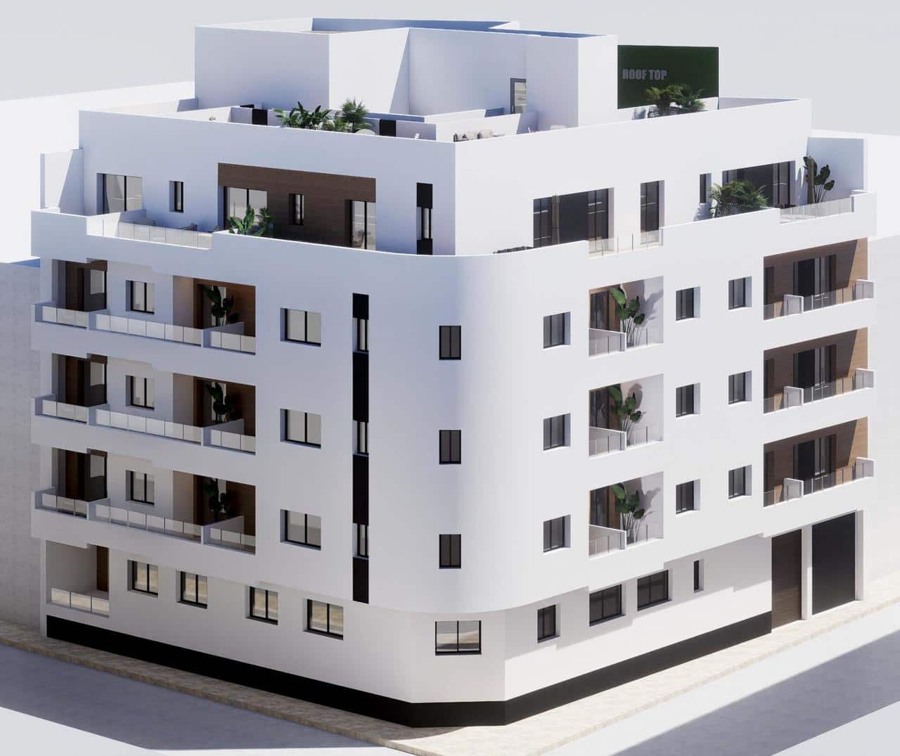 1 chambre Appartement à vendre à Torrevieja avec garage - 179 000 € (Ref: 10007874)