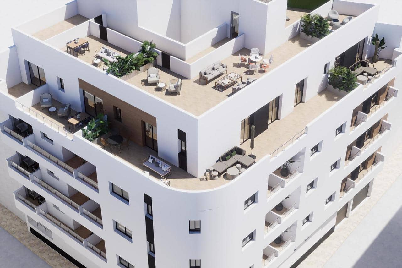 1 chambre Appartement à vendre à Torrevieja avec garage - 179 000 € (Ref: 10007874)