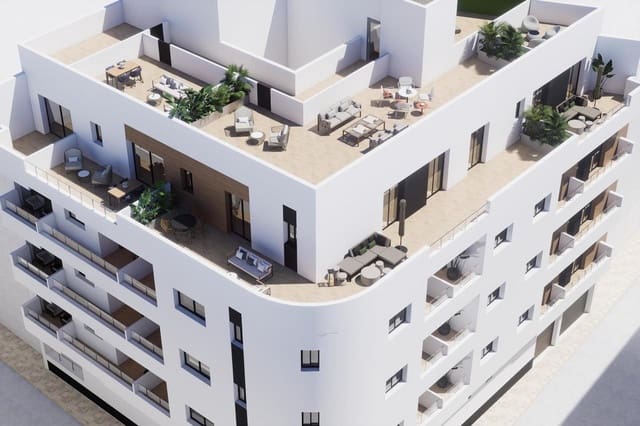 1 bedroom Apartment for sale in El Molino, Torrevieja with garage - € 179,000 (Ref: 10007874)