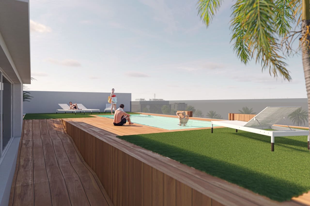 Apartamento de 1 habitación en San Pedro del Pinatar en venta con piscina - 206.900 € (Ref: 10009352)