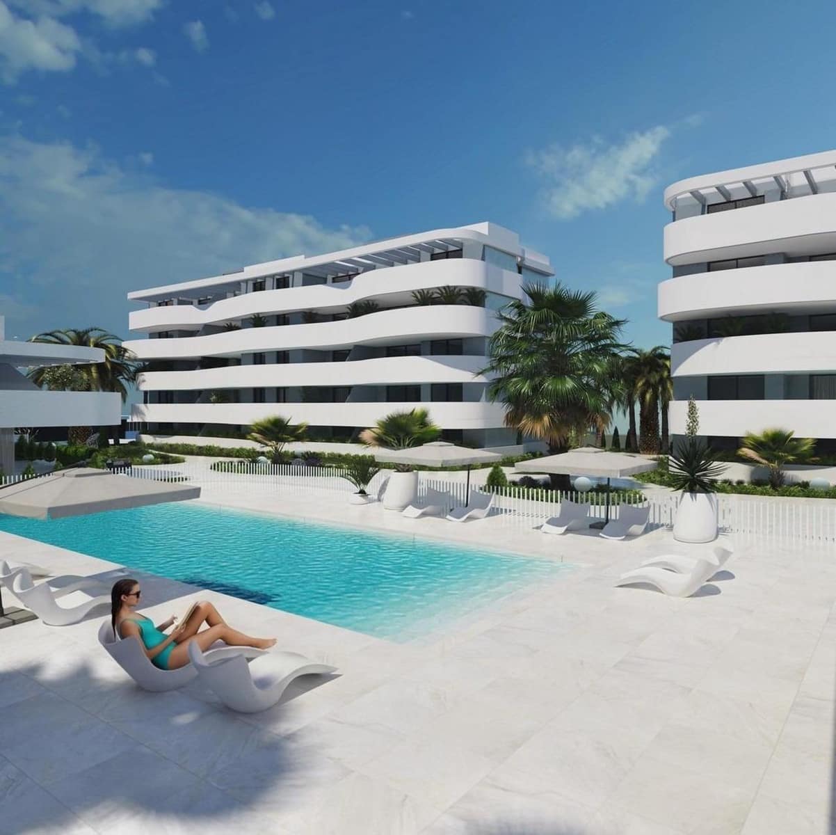 3 sypialnia Dom na sprzedaż w Guardamar del Segura z basenem garażem - 464 900 € (Ref: 10015805)
