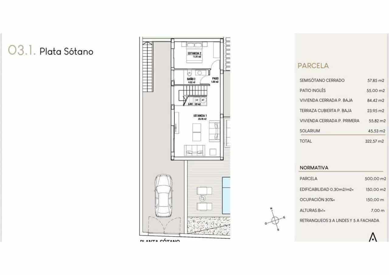4 quarto Moradia para venda em Finestrat com piscina garagem - 990 000 € (Ref: 10042267)