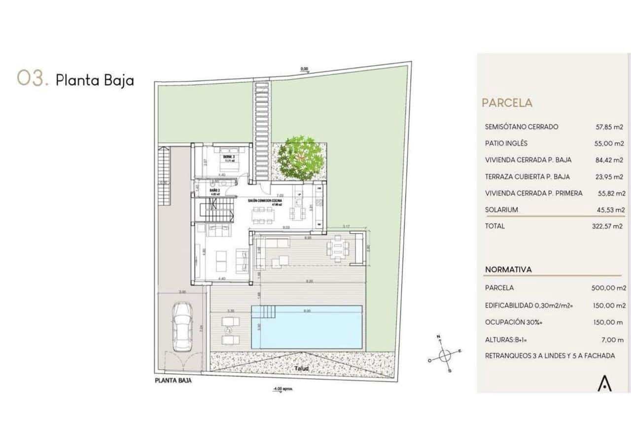 4 quarto Moradia para venda em Finestrat com piscina garagem - 990 000 € (Ref: 10042267)