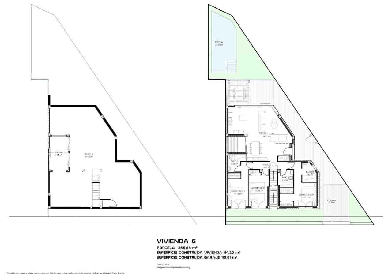 3 soverom Villa til salgs i Torre-Pacheco med svømmebasseng garasje - € 670 000 (Ref: 10057571)