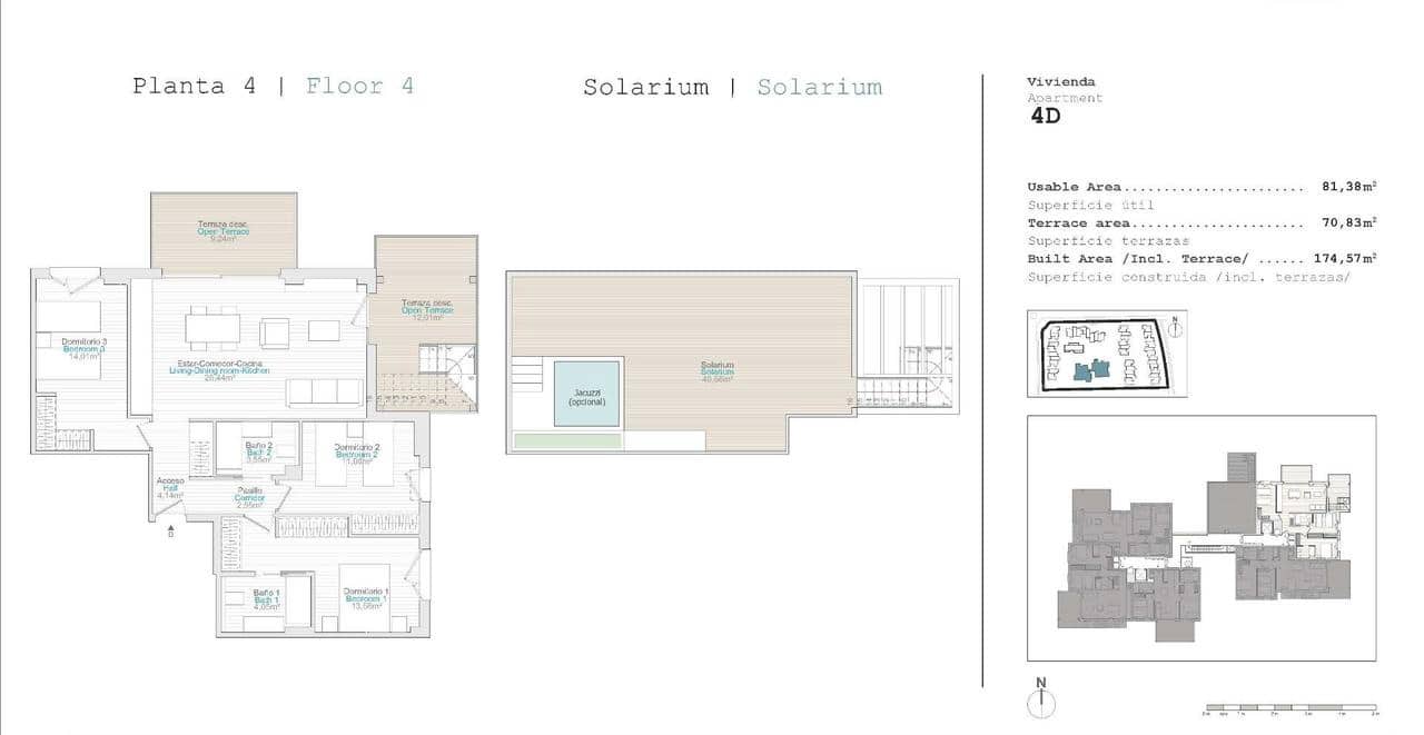3 bedroom Penthouse for sale in El Vergel / Verger with pool garage - € 560,000 (Ref: 10057576)